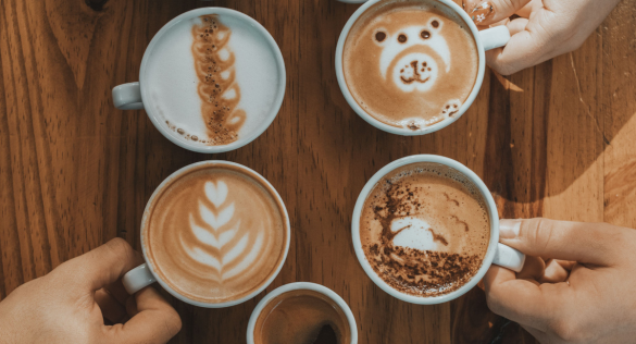 As principais bebidas de café ao redor do mundo